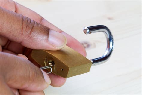 How to open a lock - This list of steps includes arrows as well as specifics on when to switch directions. Download this “cheat sheet” and come up with a safe place to store it so it won’t get lost or shredded. Practice at home, where it’s less stressful than a school hallway or locker room. If the combination lock continues to be a struggle, consider ...